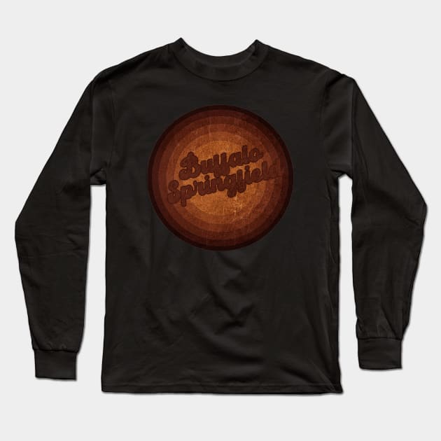 Buffalo Springfield - Vintage Style Long Sleeve T-Shirt by Posh Men